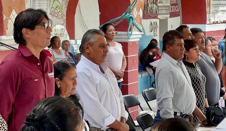 Juan Hernández toma protesta como edil de San Diego La Mesa Tochimiltzingo