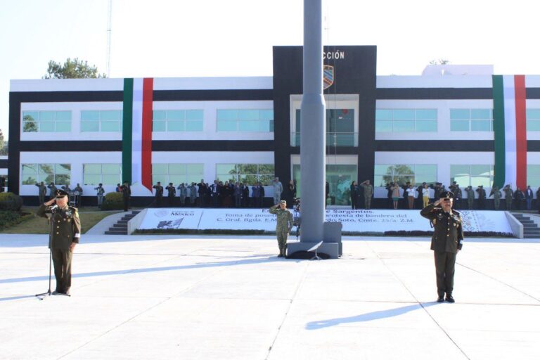 Toma protesta Santos Gerardo Soto como comandante de la 25 zona militar