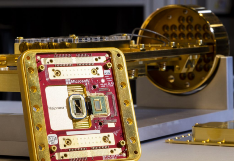 Microsoft presenta su nuevo chip cuántico “Mejorana 1”