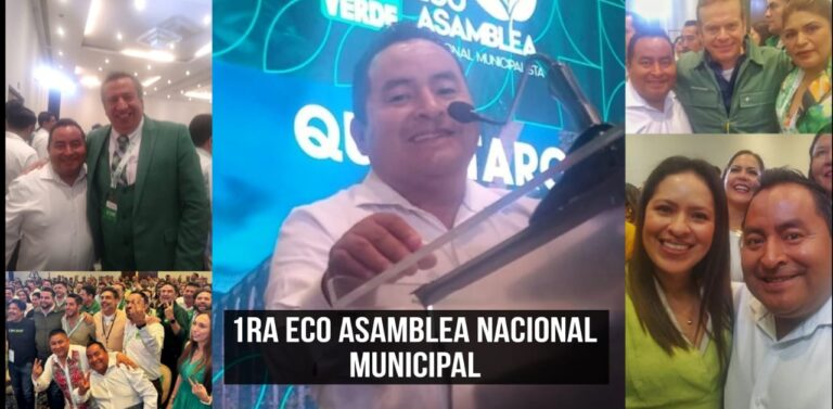 Realizan 1era Eco Asamblea Nacional Municipal