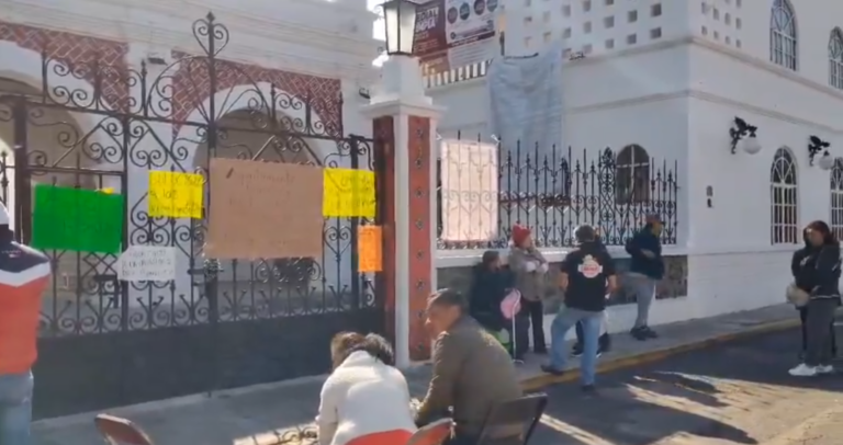 Toman la presidencia de San Felipe Hueyotlipan