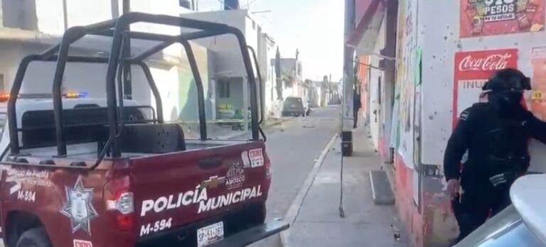 A balazos asesinan a un hombre en Amozoc