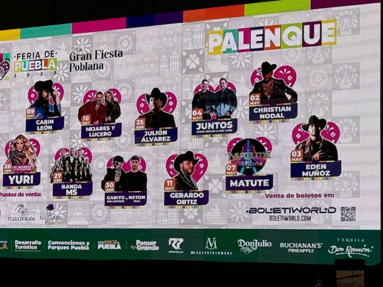 Feria de Puebla 2025: Palenque