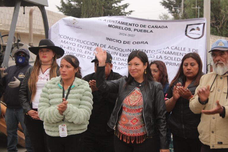 Cumple compromisos gobierno de Cañada Morelos