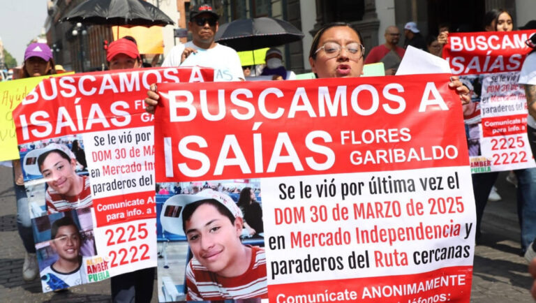 Familiares de Isaías Flores exigen que FGE agilice la búsqueda